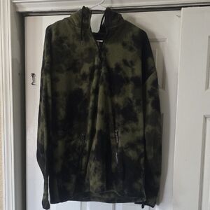 Old Navy Green and Black Hoodie